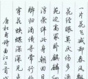 荊霄鵬硬筆行楷《杜甫詩二首》